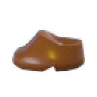 Eco Brown Wooden Clogs  - Common from Hat Shop